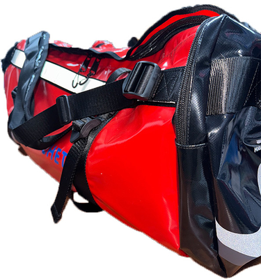 Bagno per attrezzature di grande capacità luminoso 60L Separazione secca e umida Cinture multifunzione Impermeabile per attrezzature da immersione Pinze attrezzature da pesca magazzino