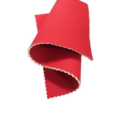 Guardie sportive Piatti di tessuto di neoprene di 4 mm SBR morbidi con tessuto di nylon di lato singolo e doppio opzionale