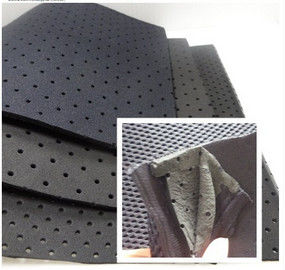 Perforato 10% 30% 50% Cellule di perforazione SCR 2 mm Tessuto di neoprene stratificato per abbigliamento singolo lato