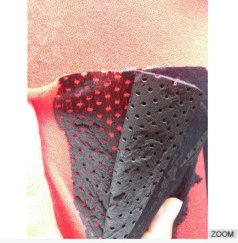 Perforato 10% 30% 50% Cellule di perforazione SCR 2 mm Tessuto di neoprene stratificato per abbigliamento singolo lato