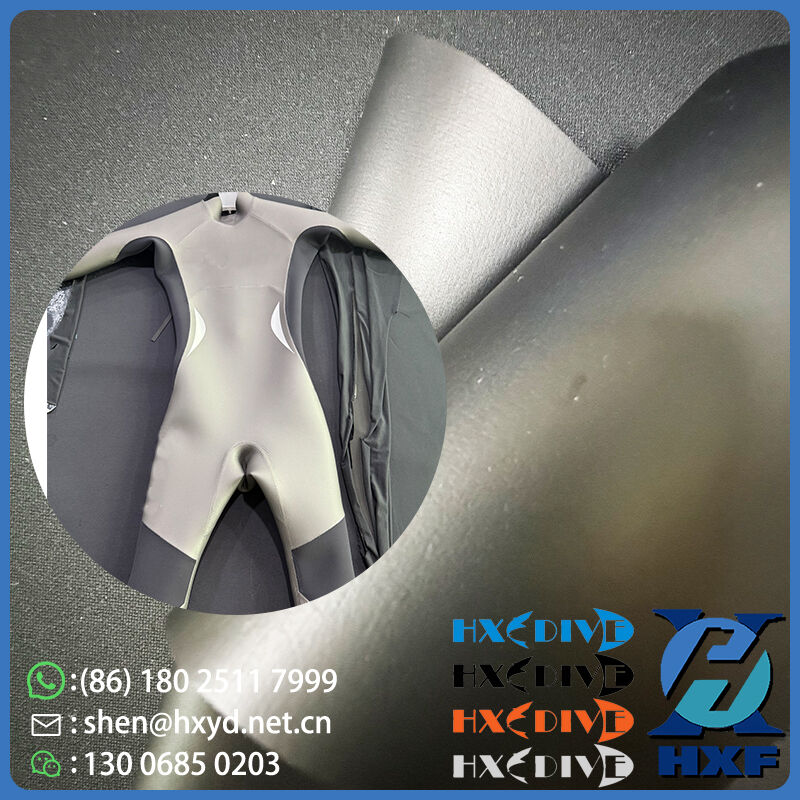 Neoprene Material Titanium Coated CR Closed Cell Foam Superior Stretch Durability Thermal Insulation Properties