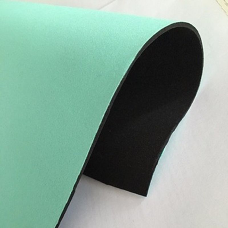 Rotolo di gomma in tessuto neoprene bifacciale da 1,5 kg/m2 per tappetino per mouse, tessuto multifunzionale, impermeabile, antiscivolo, copri tazza, accessori per scarpe e abbigliamento