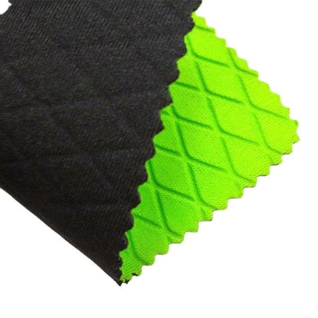 Anti-slip 1,5-5 mm Tessuto in neoprene in incisione rivestito in nylon Elastico Disegno personalizzato Stylish pad yoga cinture